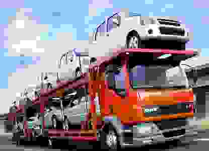 Заказать перевозку автомобилей автовозом в таре
